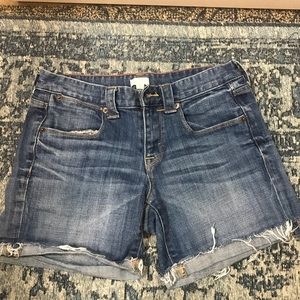 J crew jean shorts